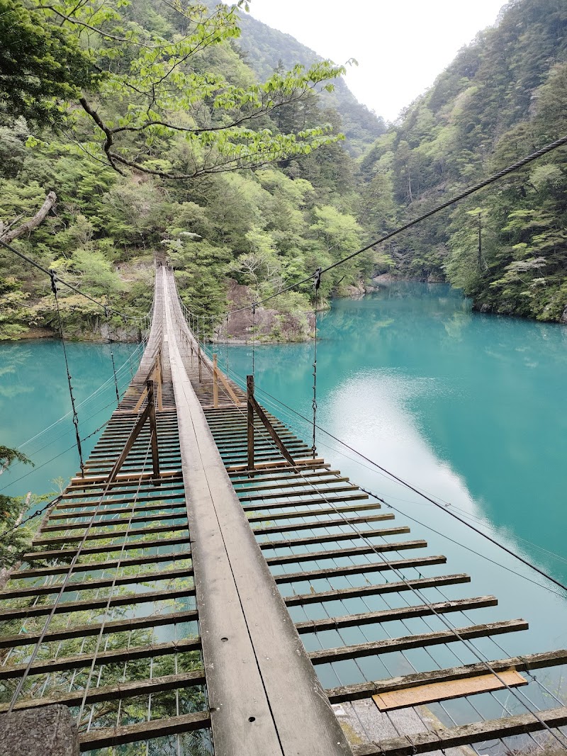 寸又峡・夢の吊橋