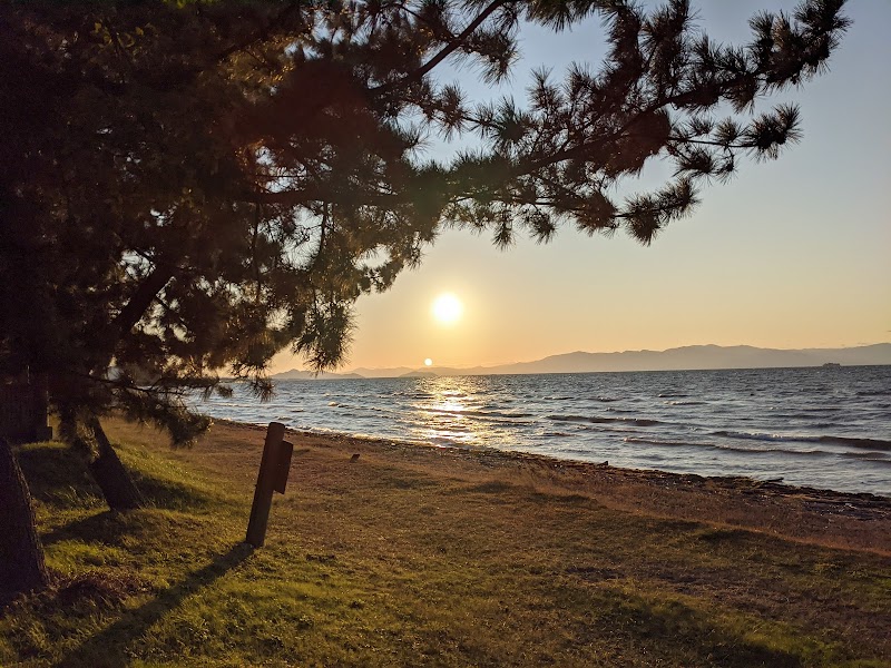 鳥人間コンテスト会場（彦根市松原水泳場）